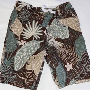 EUC-Boys Gymboree Tropical Print Shorts—5T